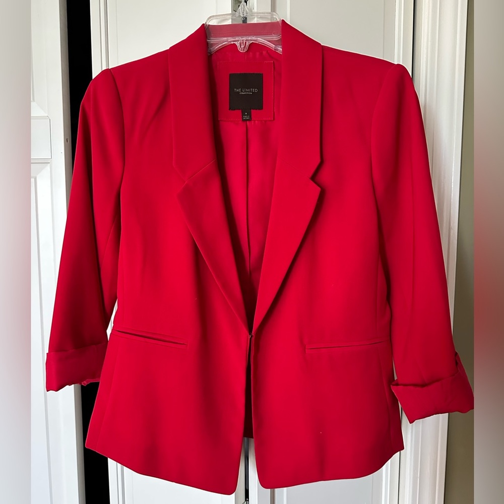 The Limited, Red blazer, size Small